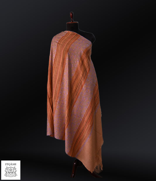 Sozni Jaali Shawl · Contrast | Pure Kashmiri Pashmina | ITQĀSH