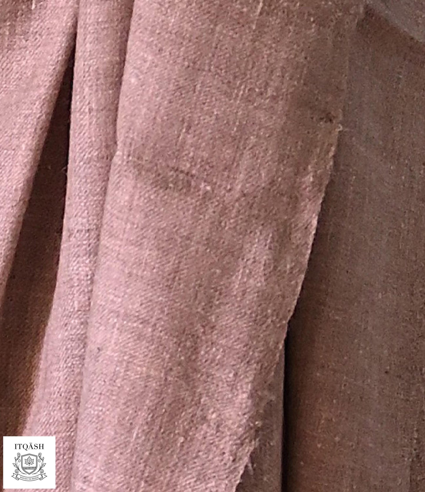 Plain Pashmina Stole — detail | Pure Kashmiri Pashmina | ITQĀSH